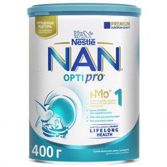 Sữa Nan Nga số 1 800g (0 - 6 tháng) ( Mẫu Mới)